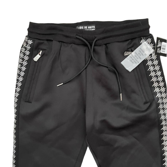 Cote De Nuits Men's Black United Cotes FZH Track Jogger Pants - Picture 3 of 7